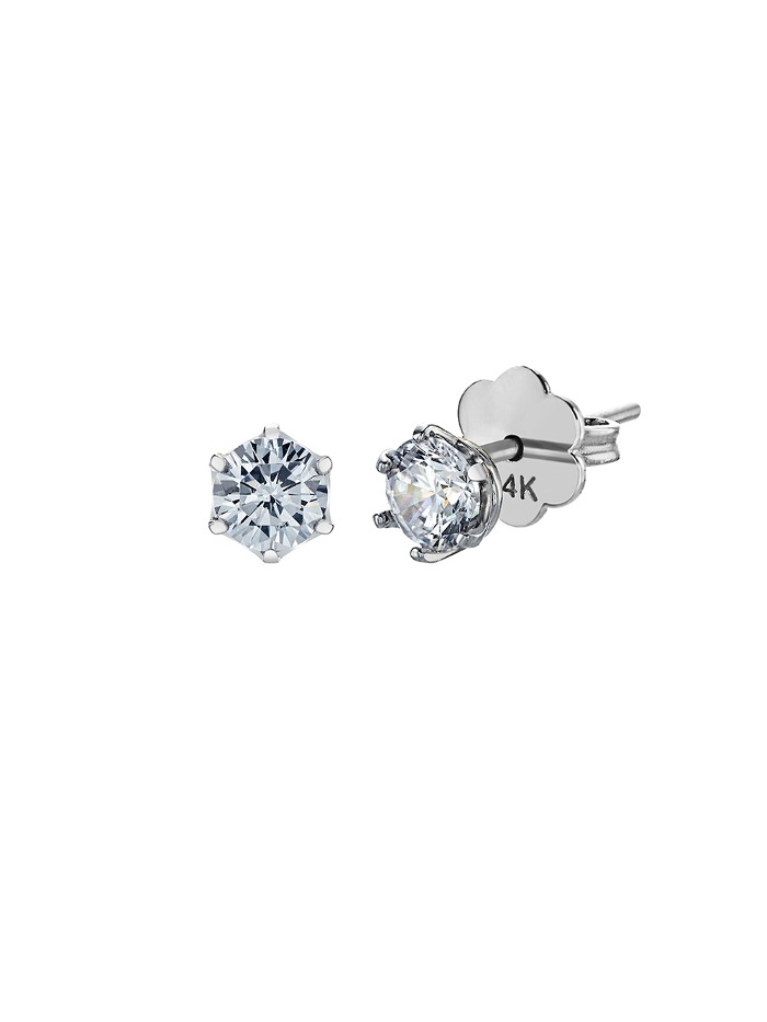 [6프롱 귀걸이] #1부 다이아몬드#프로포즈 #기념일 #선물